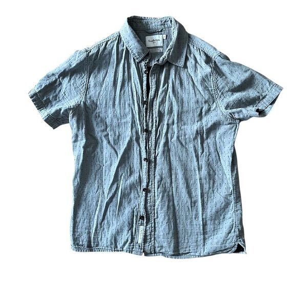 Casual Gray Short Sleeve Shirt - Picture 1 of 4